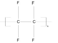 聚四氟乙烯的分子結構式