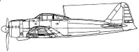 A6M2A原型機線圖