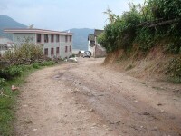 雲南省永平縣杉陽鎮松坡村進村道路