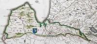 大約1600年庫爾蘭和瑟米利亞公國的地圖
