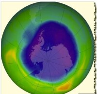 南極上空臭氧層空洞