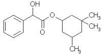 環扁桃酯結構式