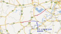 岳武高速東延段項目示意圖