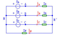 不對稱三相電路特點