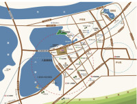 八里湖新區道路交通規劃圖
