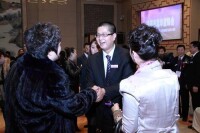 尤月林參加2011年紫名都精英總裁峰會合影