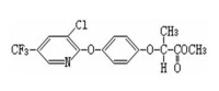 高效氟吡甲禾靈的化學結構式