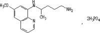 磷酸伯氨喹結構式