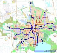 合肥軌道交通路線圖