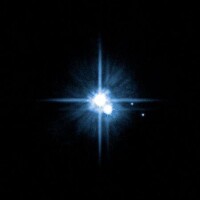 冥王星照片（由哈勃望遠鏡於2005年拍攝）