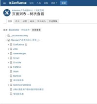Confluence中的頁面組織