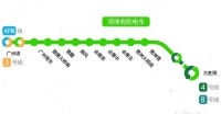 廣州海珠有軌電車THZ1線路圖