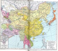 哈佛大學出版的中國歷史地圖表明日本在18世紀佔領了庫頁島最南端