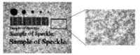 圖2 典型激光散斑圖像