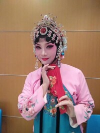 劉艷麗在河南省曲劇團