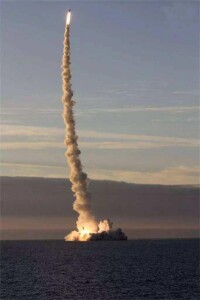 俄羅斯海上導彈發射