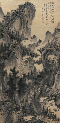 巨然 《山水圖》