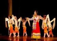 藏北風情舞蹈詩畫《天路》演齣劇照