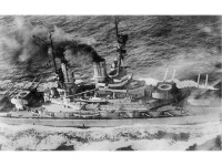巴登號戰列艦在戰鬥中