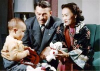 陳香梅和丈夫、兒子