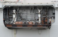 舷側的 LCVP人員車輛登陸艇