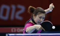 倫敦奧運會獲女子乒乓球團體亞軍