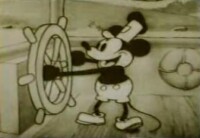 迪士尼第一部有聲電影《汽船威利號》