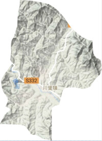 川里鎮地形圖