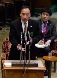 森友學園理事長龍池泰典在國會作證