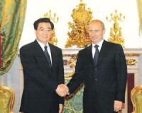胡錦濤主席會見國際友人