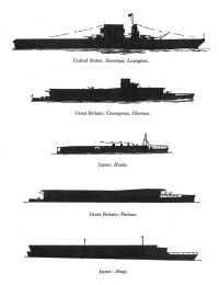 華盛頓海軍條約后各國改裝航母對比