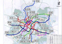 武漢軌道交通總體規劃圖