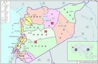 敘利亞政區地圖