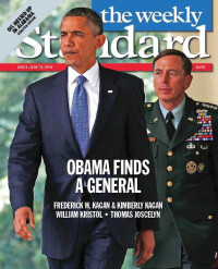 《標準周刊》封面上的奧巴馬和彼得雷烏斯