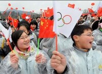 南京贏得青奧會主辦權市民歡慶