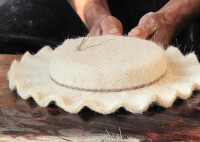 白馬藏族羊毛氈帽（沙噶）