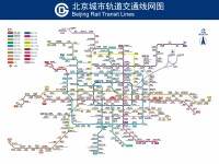 北京地鐵運營線網圖（2018.12.29）