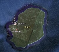 紐埃島衛星圖