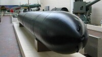 吳港大和博物館展出的93式魚雷尾部