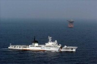 韓國海軍船艦在中國蘇岩礁附近海域非法巡弋