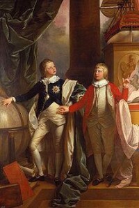十三歲的威廉王子（左）和他的弟弟愛德華