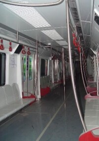 北京地鐵10號線車廂