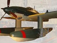 現存的晴嵐攻擊機，美國華盛頓國家航空宇宙博物館