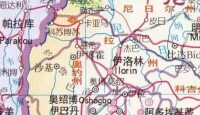 誇拉州（KWARA STATE）地圖。