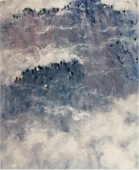 《山色有無中》（1986）105 x 86cm