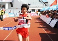2009年張瑩瑩在揚州馬拉松賽上奪冠