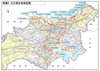 九江港總體規劃布局圖