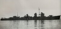攝於1940年12月15日在藤永田造船廠交接后的浦風