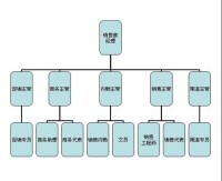 銷售部組織架構圖