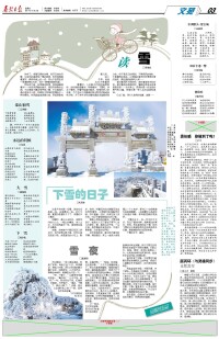 《泰山初雪》發表圖片資料